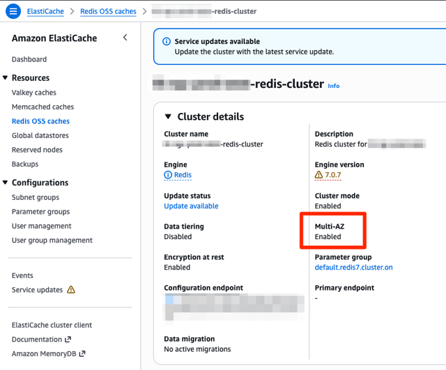 ElastiCache Redis: Use only Single-AZ on NonProd Accounts – How to identify?