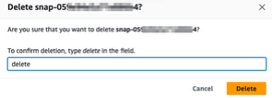 Anciens snapshots EBS – Comment corriger ?