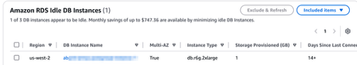 Instances RDS – Comment identifier ?