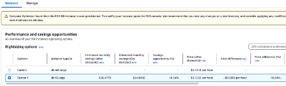 Redimensionner RDS – Comment identifier ?